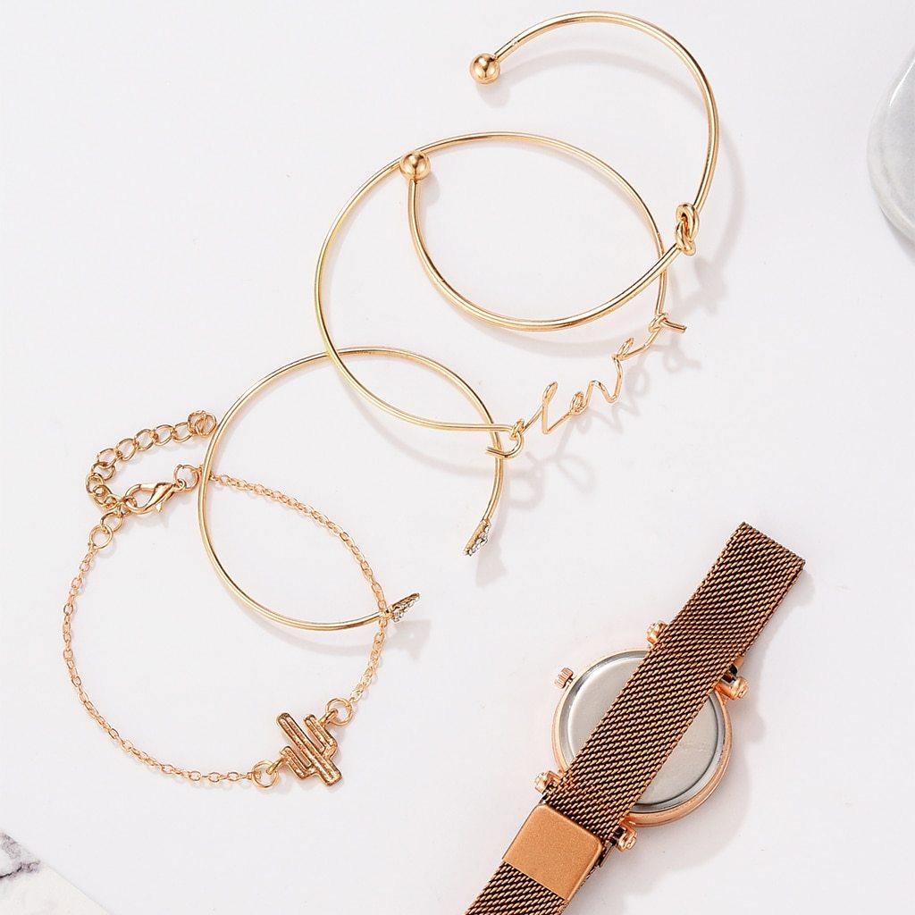 Montre à Quartz de Luxe pour Femmes STEVVEX - Design Ciel Étoilé