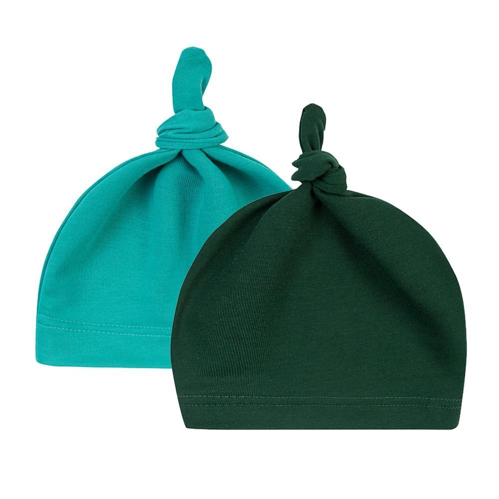 Adorable 2-Piece Baby Cap Set - 100% Cotton for All Seasons - Korvel