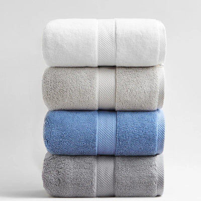 100% cotton Bath Towel 80*160cm 800g Luxury for Adults beach towel bathroom Extra Large Sauna - Korvel