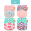 4PCS Eco-friendly Adjustable Cloth Diapers Set for Babies
