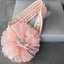 Elegant Handmade Baby Girl Hair Band with Rhinestone Crown - Perfect for Infants - Korvel