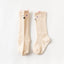 Chaussettes Bébé Blanches Montantes Premium - Design Antidérapant en Coton