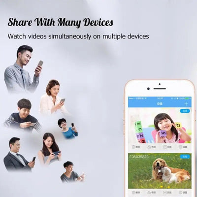 1080P WiFi Mini Surveillance Camera with Night Vision