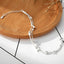 Elegant 925 Sterling Silver Double Layer Star Bead Bracelet for Women