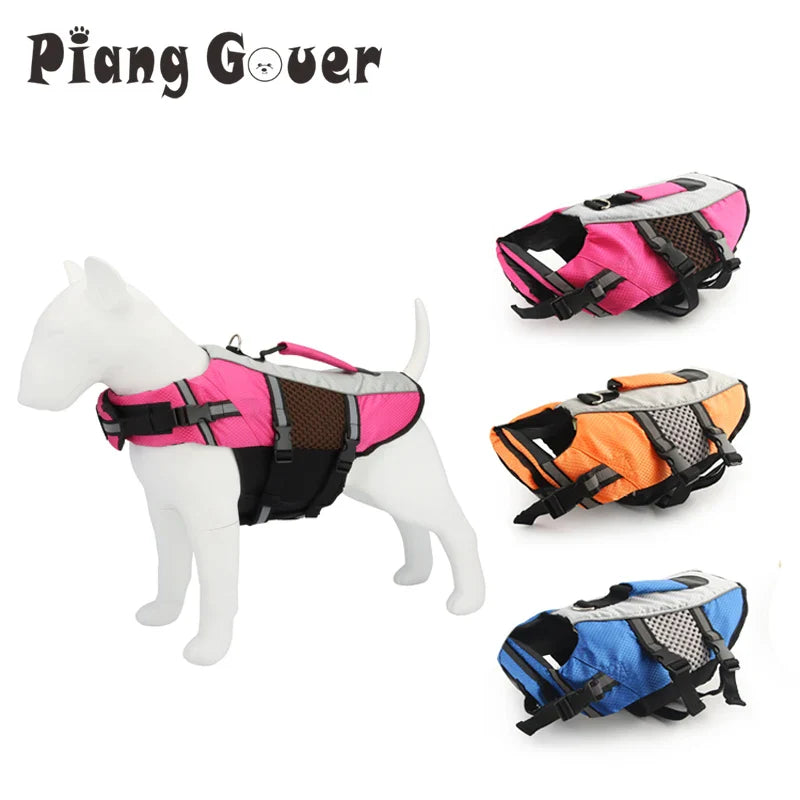 Comfortable Dog Life Vest for Safe Water Adventures