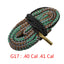 Hunting Gun Bore Cleaner Snake.22 Cal.223 Cal.38 Cal& 5.56mm,7.62mm,12GA Rifle Cleaning Kit Tool Rifle Barrel Calibre Snake Rope - Korvel