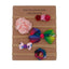 Ensemble de bandeaux floraux faits main pour bébé - Accessoires capillaires doux