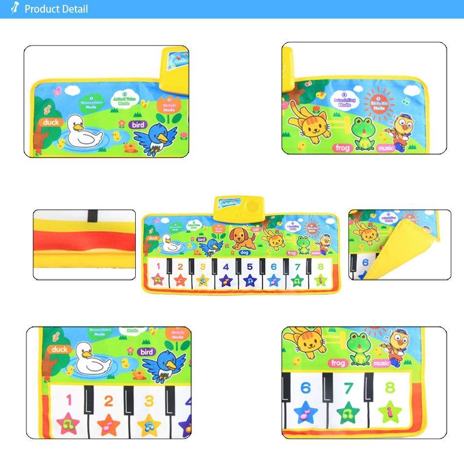 Alfombra Musical para Bebés Premium - Alfombra de Piano Interactiva