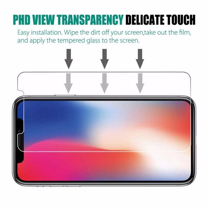 Premium Tempered Glass Screen Protectors for iPhone - 3 Pack
