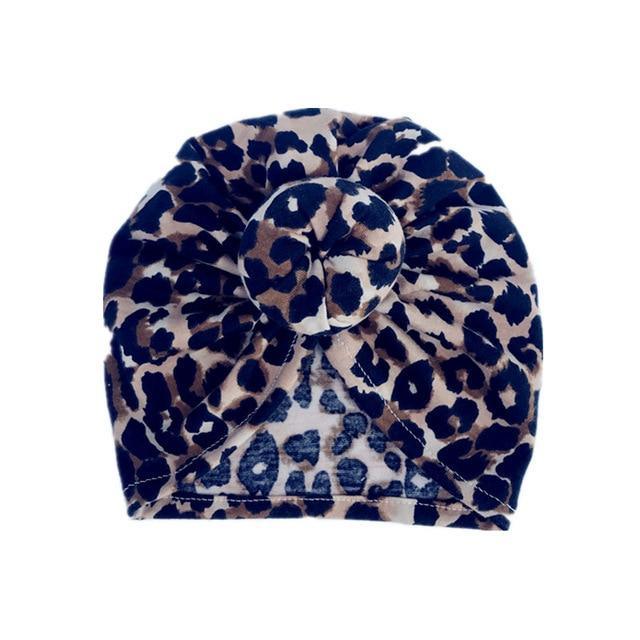 Sombrero Turbante de Algodón de Lujo para Recién Nacidos y Mamás