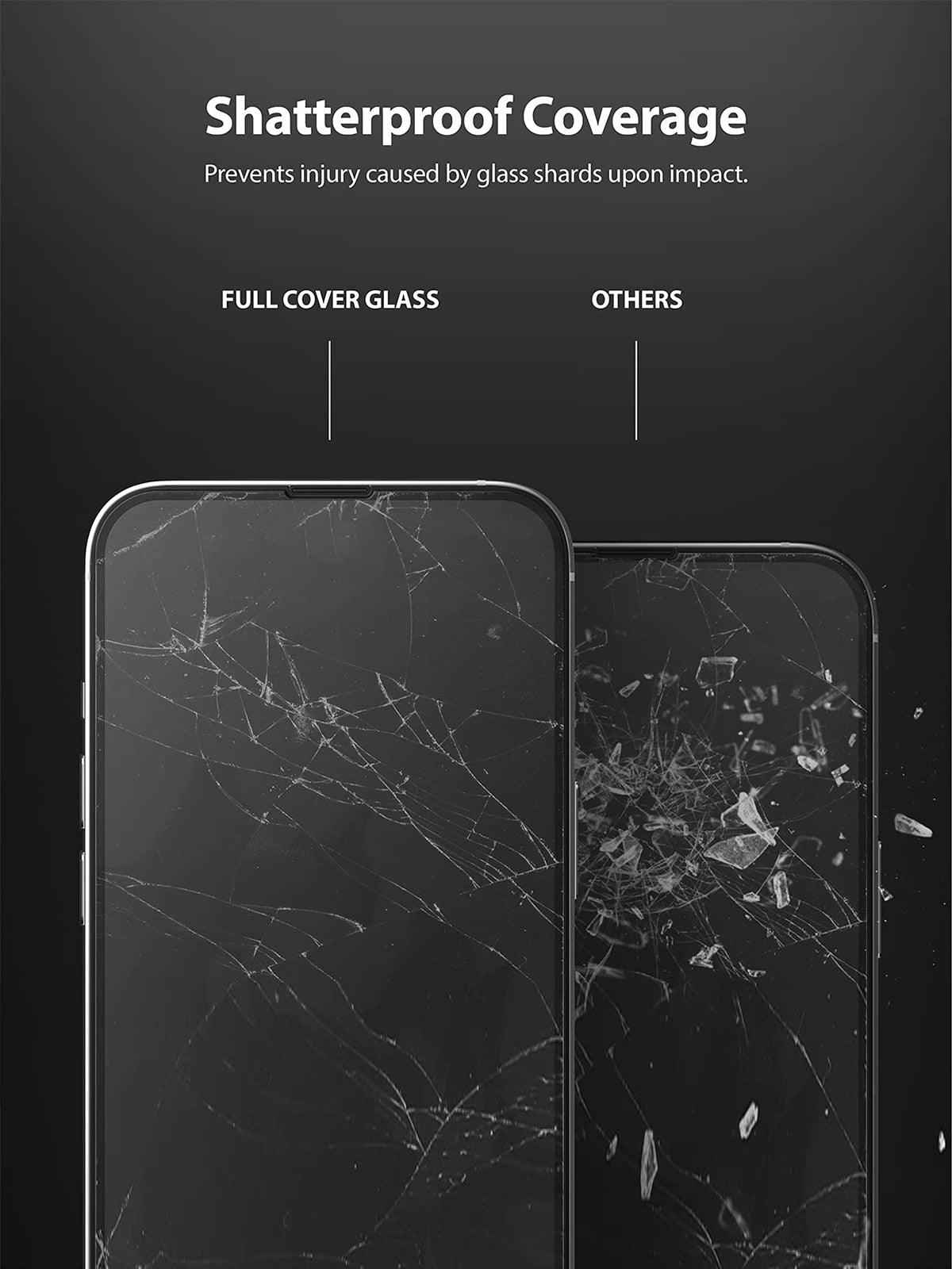Protector de Pantalla de Vidrio Templado Premium 2PCS para iPhone 14/13