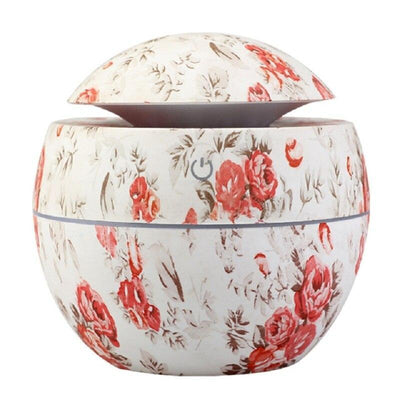 Difusor de Aroma y Humidificador Mini USB Rosa Colorido