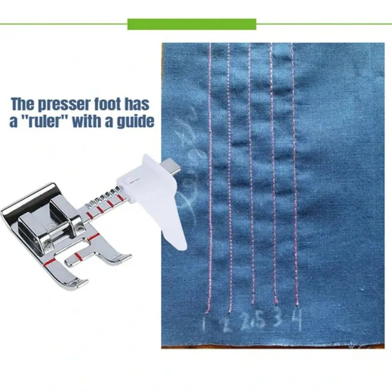 Pie de Prensa Sew Easy para Costuras Consistentes