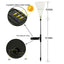 Modern Luxury LED Solar Garden Lamp - Tree Fireworks Design
