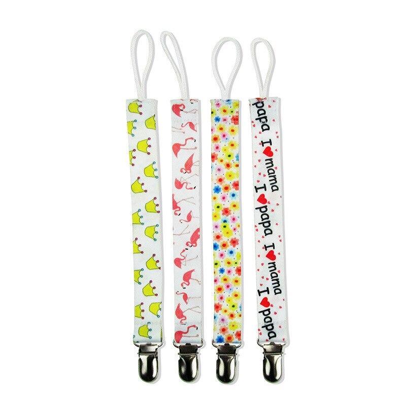 Ensemble de 4 clips de sucette pour nourrissons