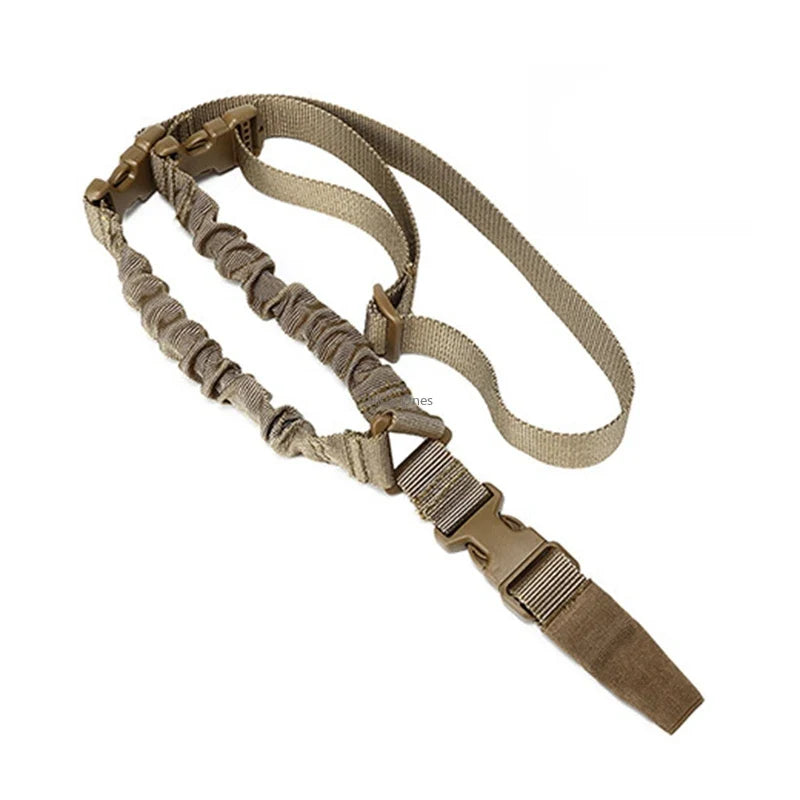 Tactical One Point Gun Sling Military Strap Airsoft Rifle Slings Paintball Shooting Hunting Accessories Single Point Gun Rope - Korvel