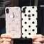 Premium Transparent Phone Case for iPhone - Little Dots Design