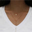 Modern Vintage Multilayer Crystal Gold Choker Necklace