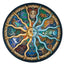 Puzzle en Jigsaw Géométrique Rond Arc-en-Ciel Coloré - 1000 Pièces