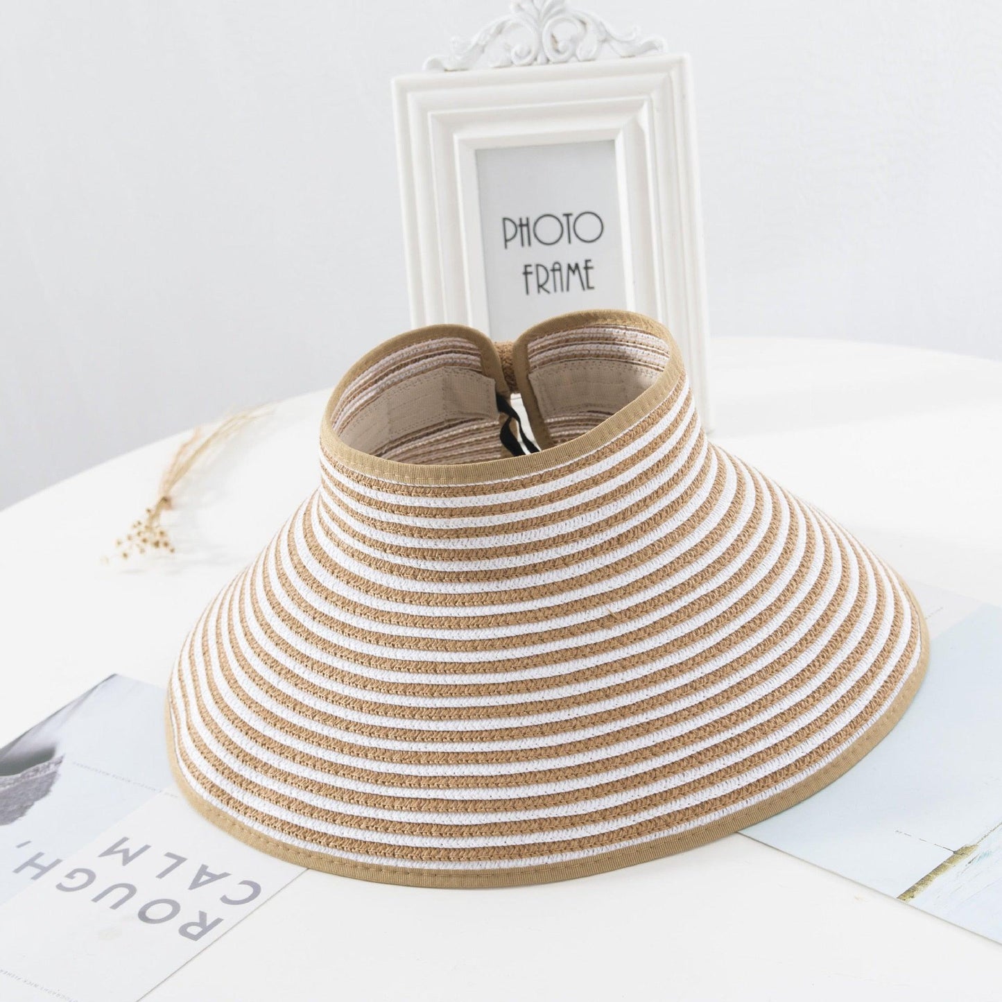 Chapeau de soleil ajustable pour femmes élégant pour l'été