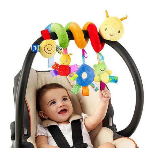 Vibrant Baby Activity Spiral - Engaging Travel Toys for Infants - Korvel