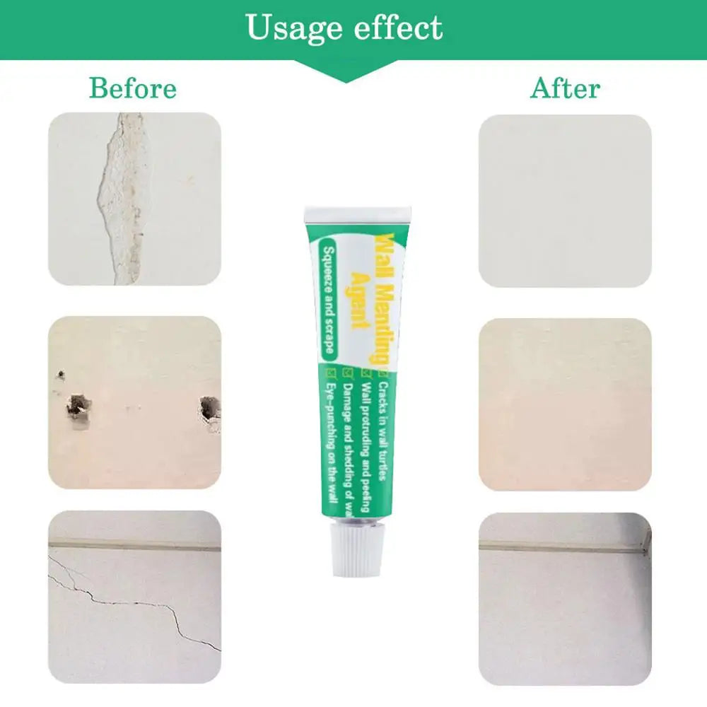 Crema Premium para Reparación de Paredes con Raspador - 100g/250g