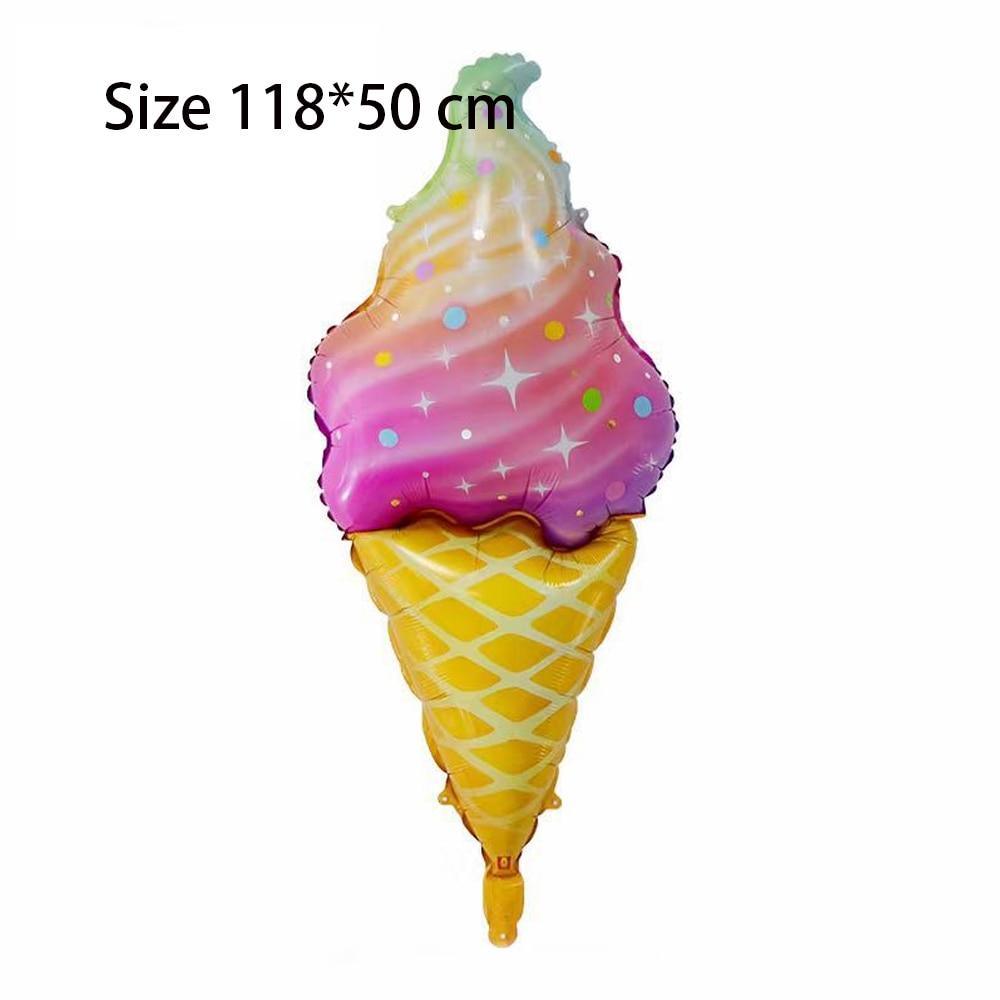 Colorful Donut and Ice Cream Balloons for Celebrations