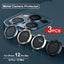 Premium Tempered Glass Camera Lens Protector for iPhone 12 Pro Max & More - Korvel