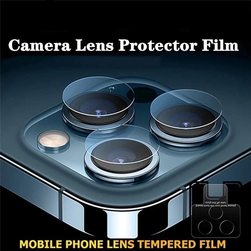 Protecteur d'objectif de caméra premium pour iPhone 12/13/14 Pro Max - 2 pièces