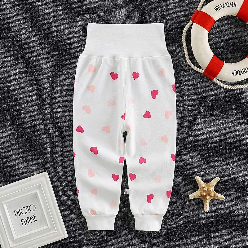 Premium Cotton High Waist Baby Leggings for Newborns
