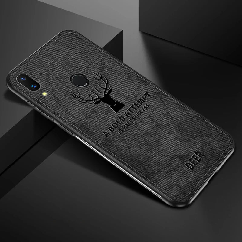 Deer Cloth Phone Case for Huawei Honor 20 Pro Lite 10 10i 8A 8C 8X 8S 9X PRO 7X 7S 7A Honor 7C 9 20s 9A Soft Silicone Frame Case - Korvel