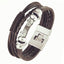 Bracelet en cuir tressé tendance pour hommes et femmes