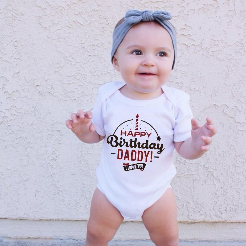 Bodysuit de bébé imprimé moderne de luxe - Combinaison d'été unisexe