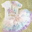 Vestido Moderno de Unicornio para Celebraciones del Primer Cumpleaños