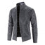Elegant Slim Fit Fleece Jacket for Men