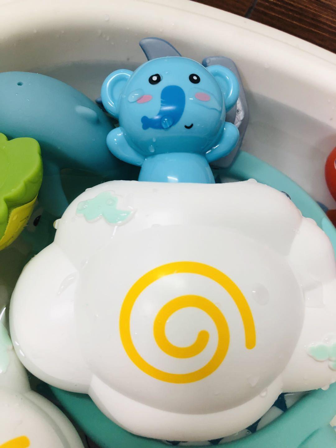 Juguete de baño interactivo de pingüino para niños - Divertido rociador de agua