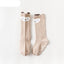 Chaussettes Bébé Blanches Montantes Premium - Design Antidérapant en Coton