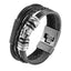 Bracelet en cuir tressé tendance pour hommes et femmes