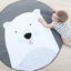 Alfombra de Juego de Cartoon Elegante para Habitaciones de Niños