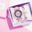Elegant Starry Sky Women's Quartz Watch Set