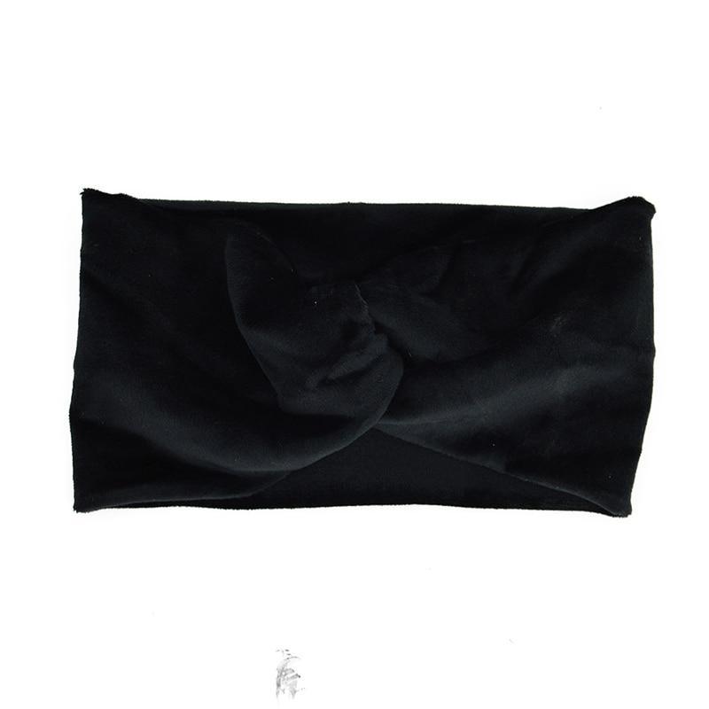 Bandeau pour bébé moderne fait main - Bonnet en coton doux pour filles