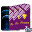 Protector de Pantalla de Vidrio Templado de 3 Piezas para Modelos de iPhone
