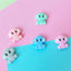 Teether en silicone éléphant 2 pièces - Charms de mâchouillage pour bébé de qualité supérieure
