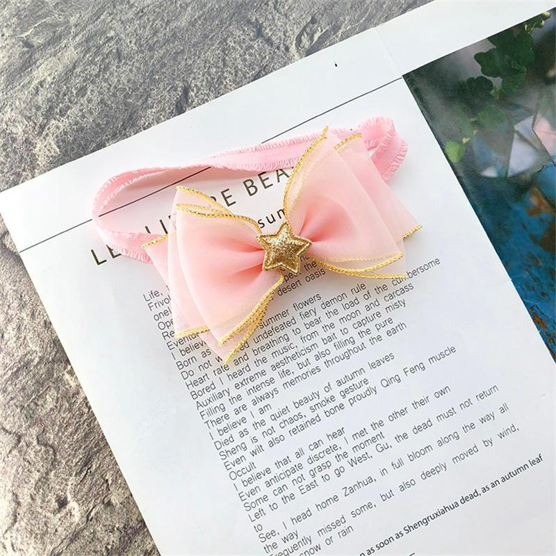 Luxury Pearl Handmade Bowknot Crown Headband for Baby Girls