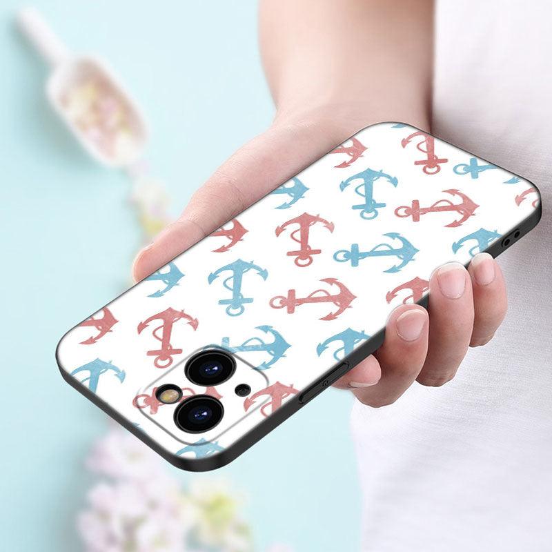 Coque de téléphone Ancre Bateau Roue de Navire pour iPhone