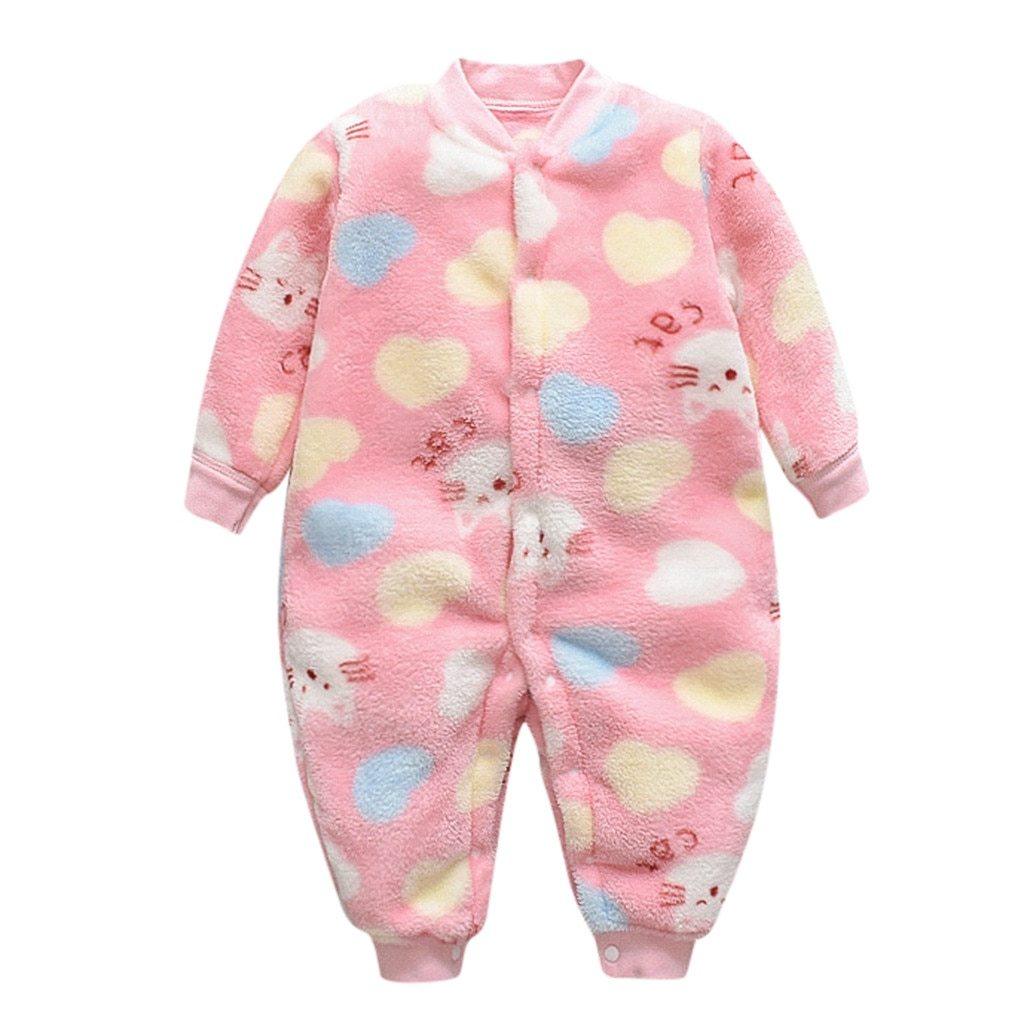 Premium Cartoon Animal Fleece Baby Jumpsuit