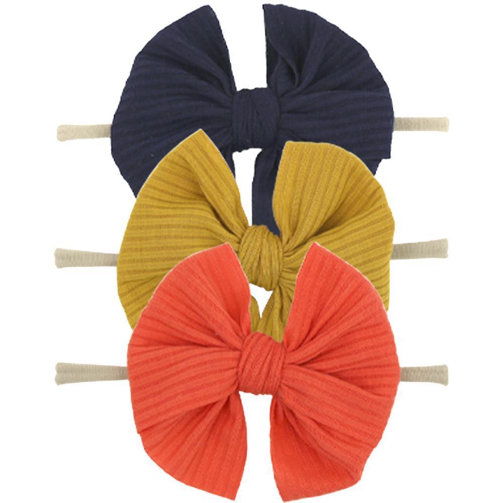 Ensemble de Turbans et Bandeaux Élégants pour Filles - 3 Pièces