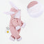 Combinaison Bébé Charmante avec Oreilles de Lapin - Jumpsuit en Coton