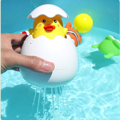 Interactive Penguin Bath Toy for Kids - Fun Water Sprinkler