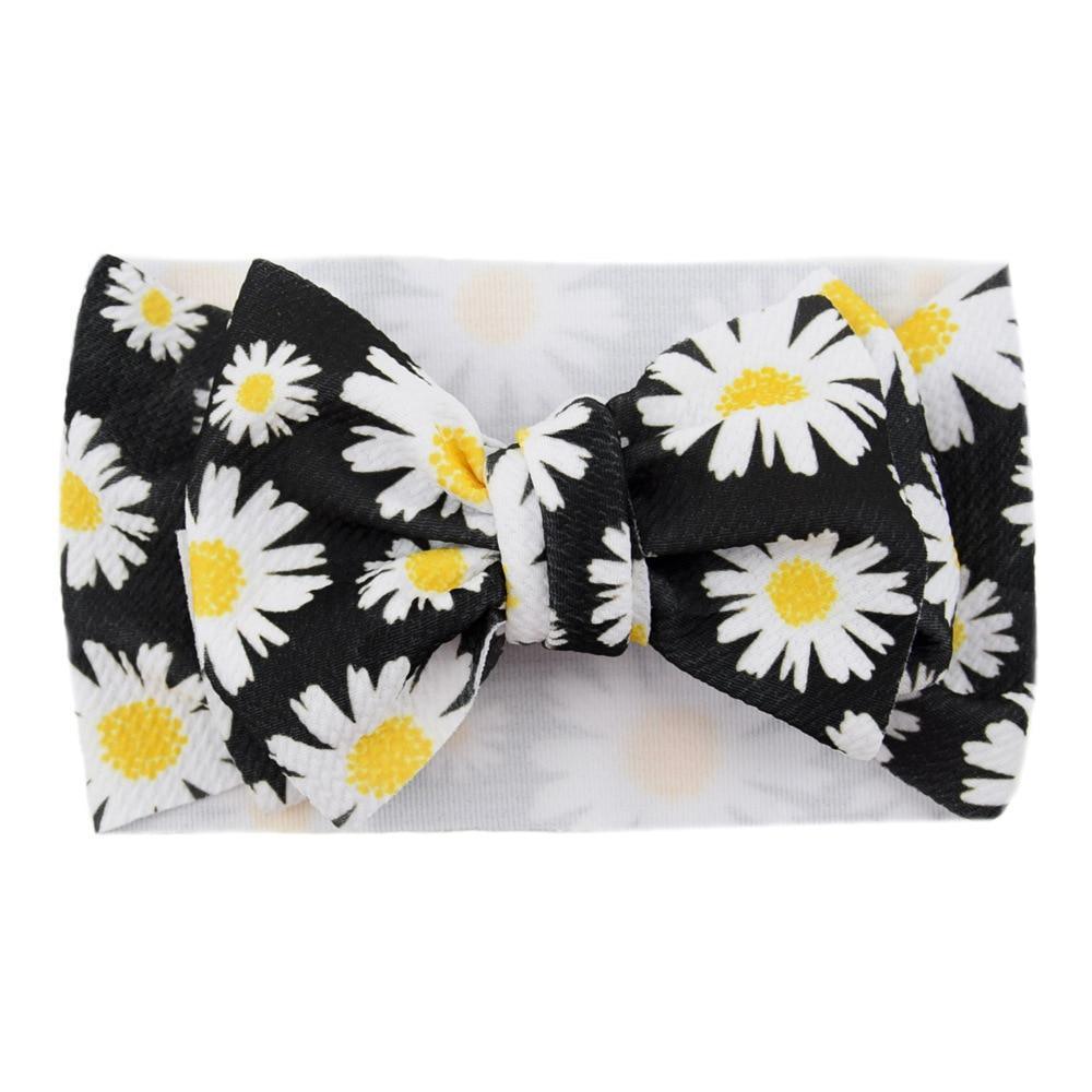 Diadema Floral de Lujo Moderna para Niñas Bebés Grandes